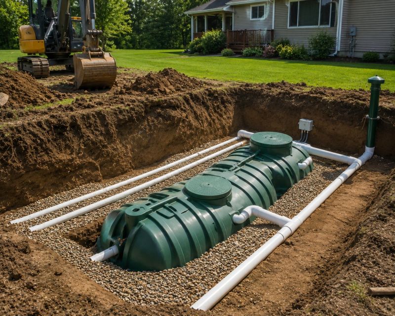 Aerobic Septic Installation in Austin, TX