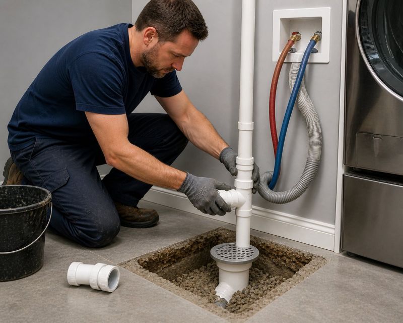 Linear Drain Installation in Charlotte, NC