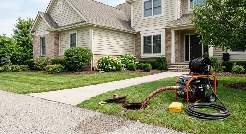Sewer Line Unblocking in Columbus, OH